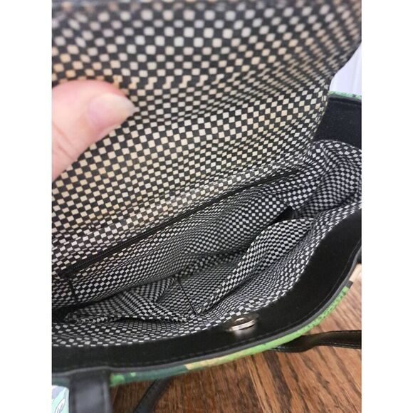 Embellished Cow Purse and Wallet with Checkbook Cover Handbag - Picture 6 of 12